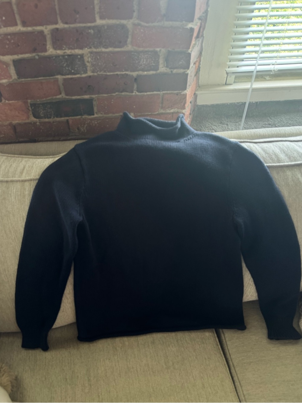 J Crew 1988 Rollneck™ sweater in cotton - Picture 3 of 5